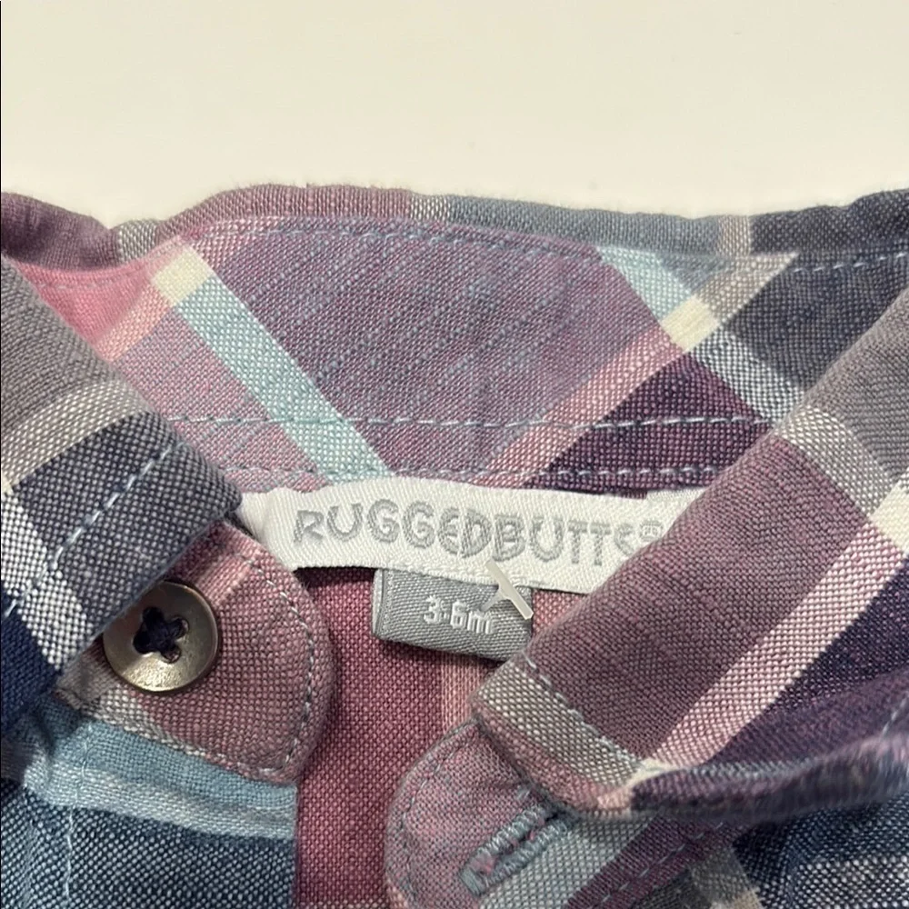 Rugged Butts plaid shirt